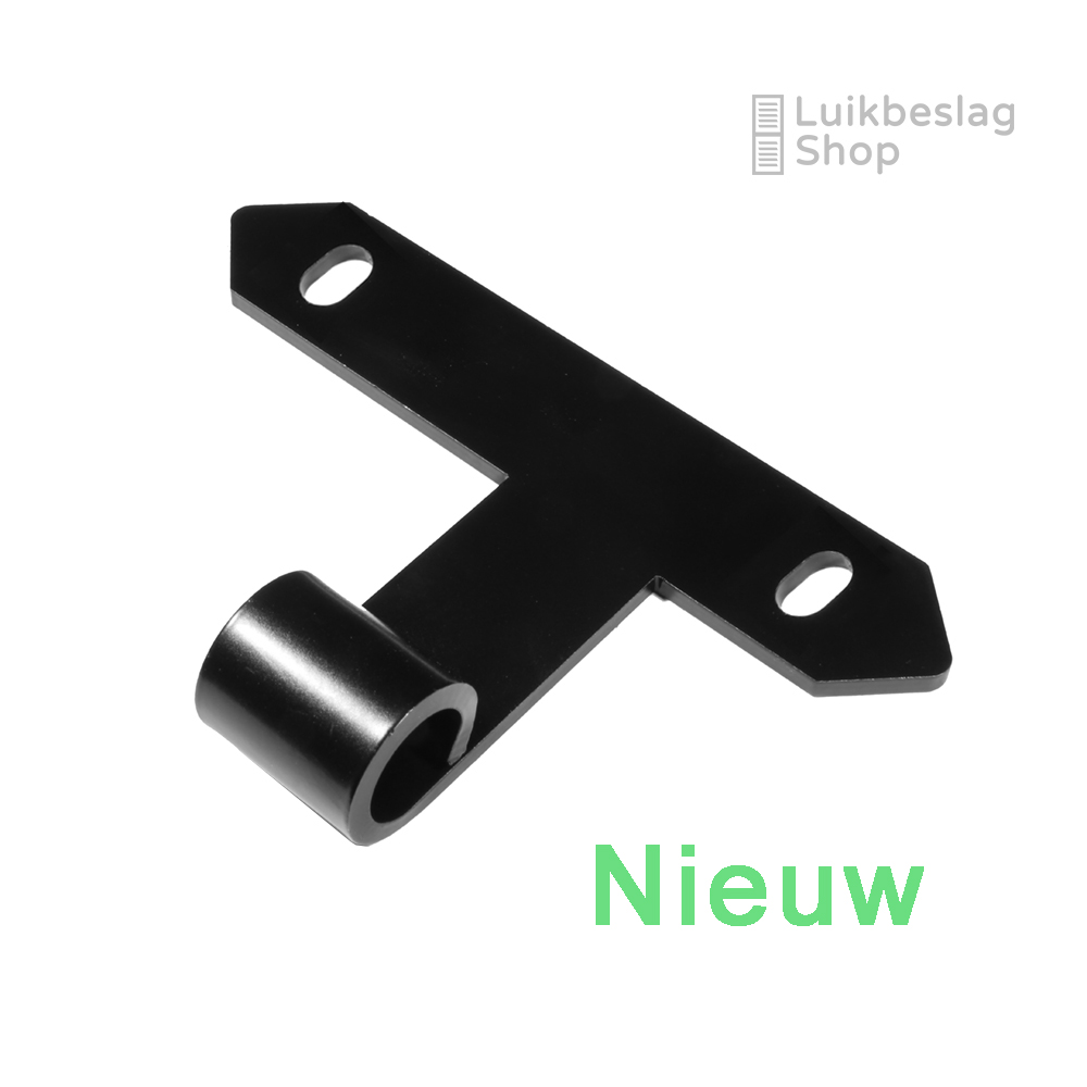 Traditionele plaatduim muurmontage met horizontale gaten