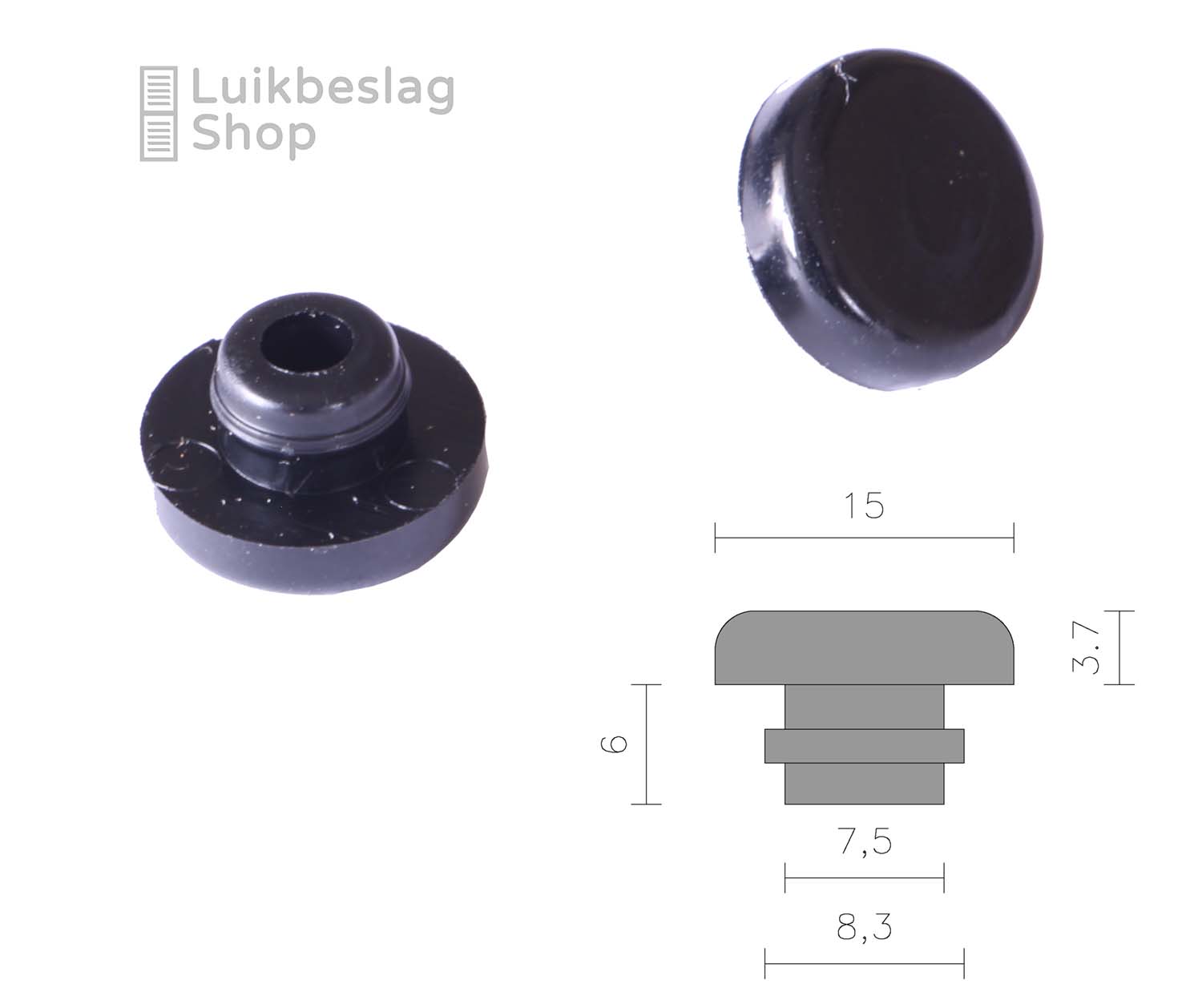 Pvc stootdopje